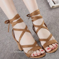 sexy hot sale ladies shoes open toe chunky heel womens shoes